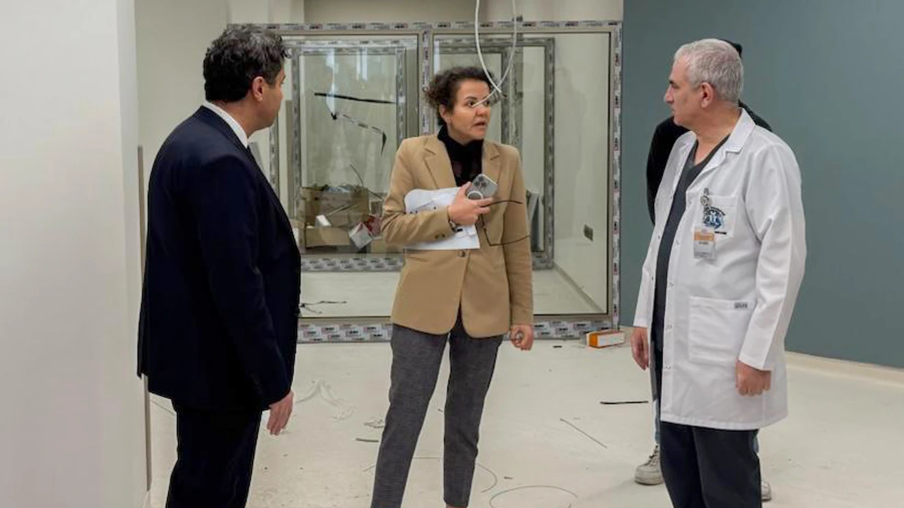 Tıp Fakültesi Hastanesi polikliniklerinde yenileme çalışmaları devam ediyor